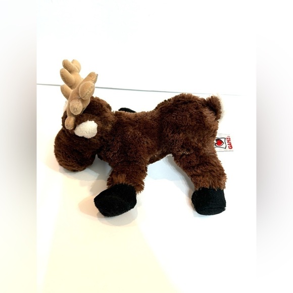 Ganz Webkinz Reindeer Hm 137 Christmas Deer NO CODE Plush - Picture 5 of 6